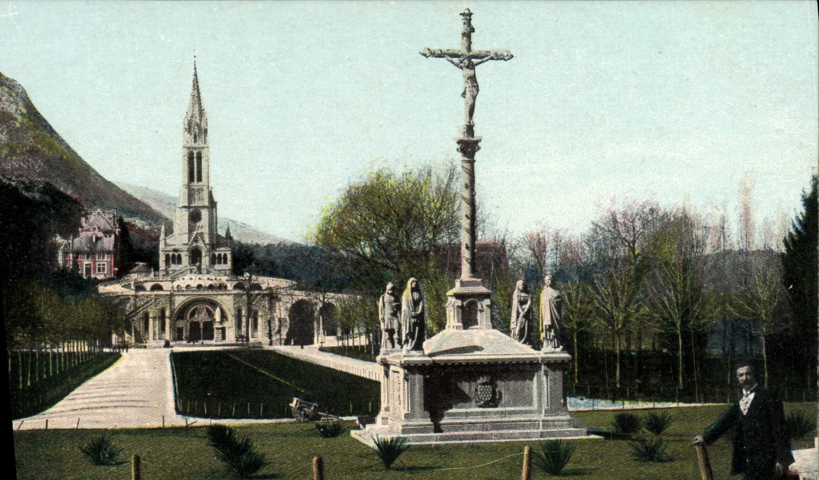 VINTAGE POSTCARD Heavy the Breton martyrdom