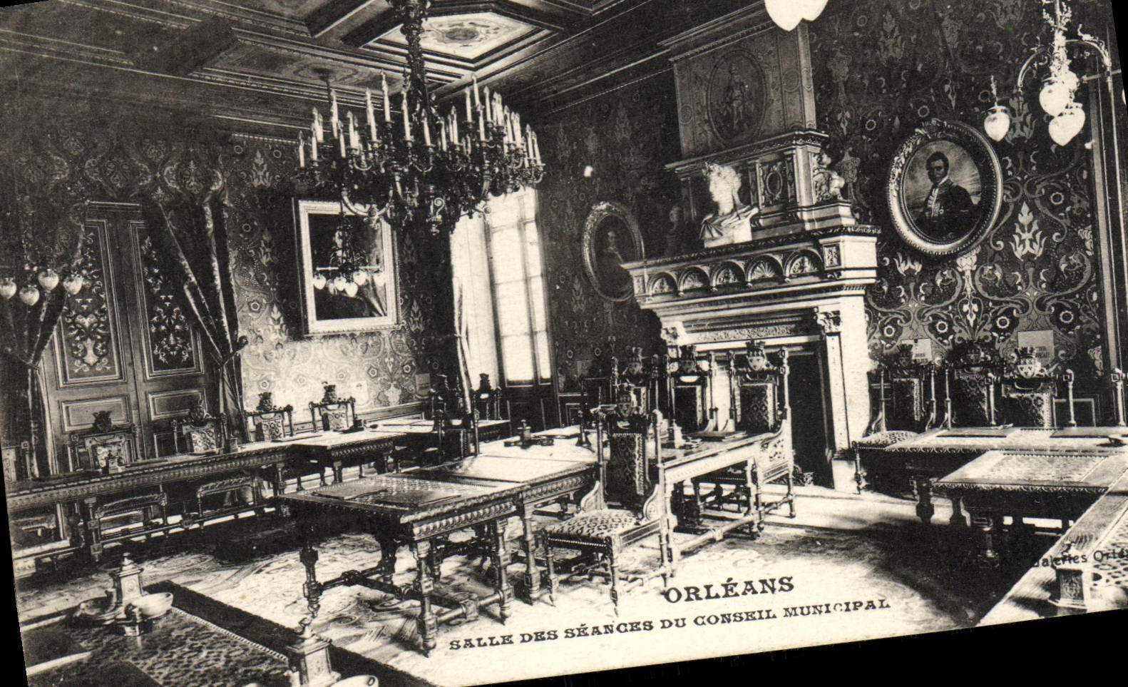 CPA Orleans Salle Des seances du conseil municipal