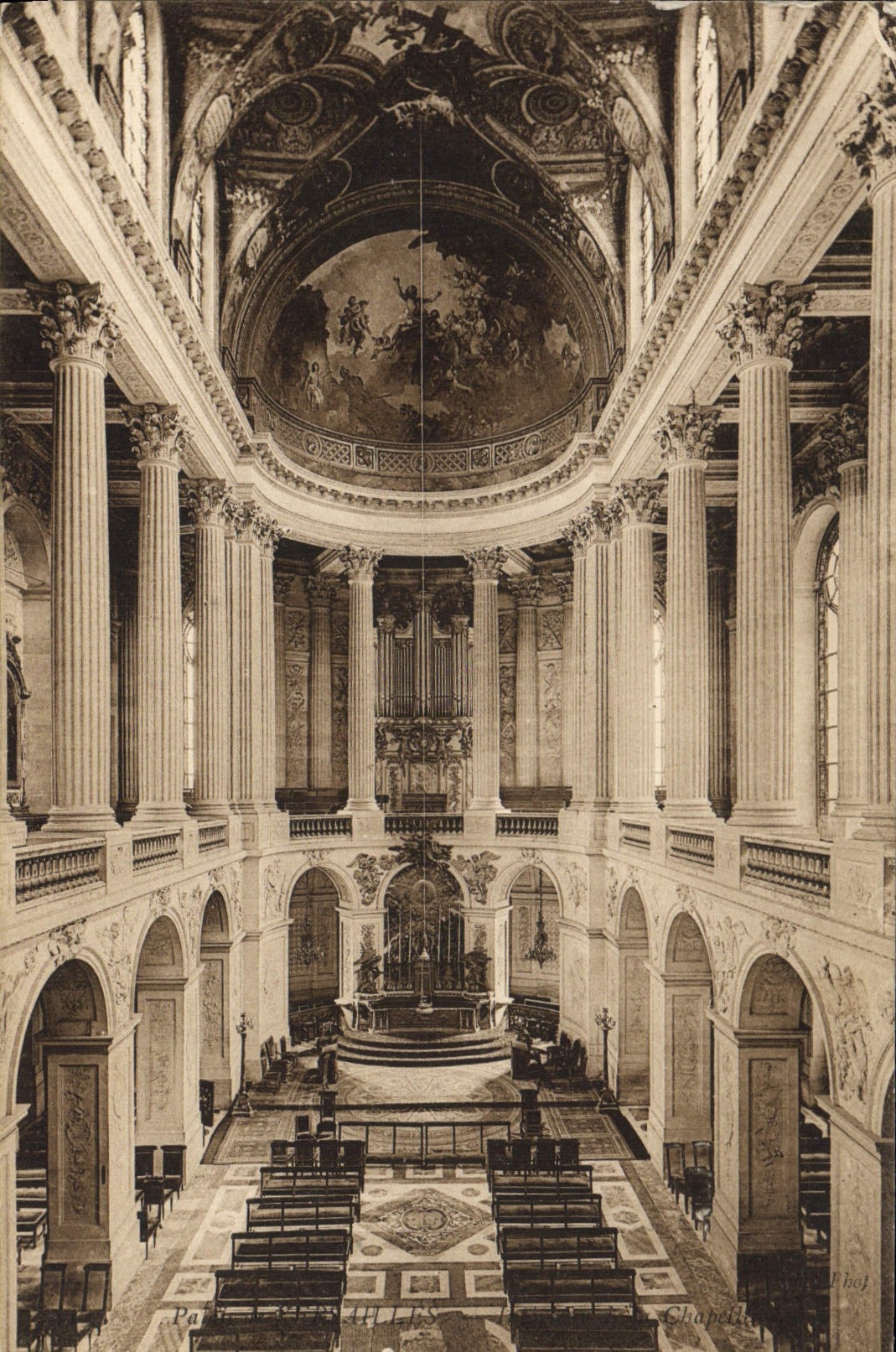CPA Versailles Chapelle Orgue 