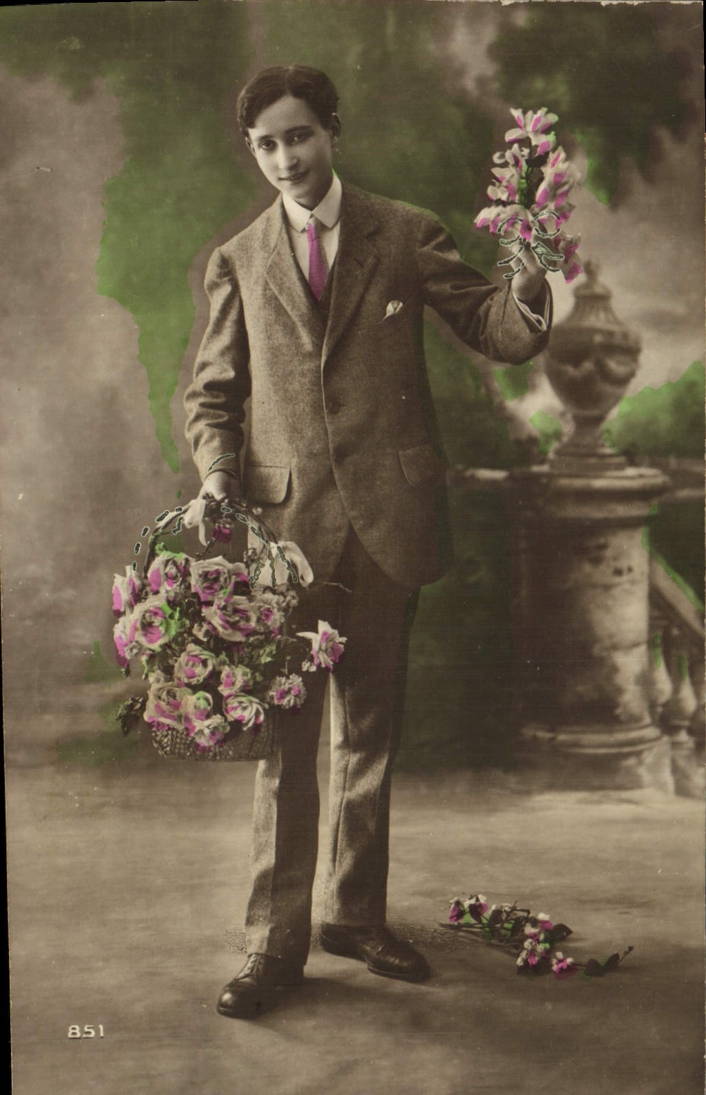 CPA Fantaisie Jeune homme