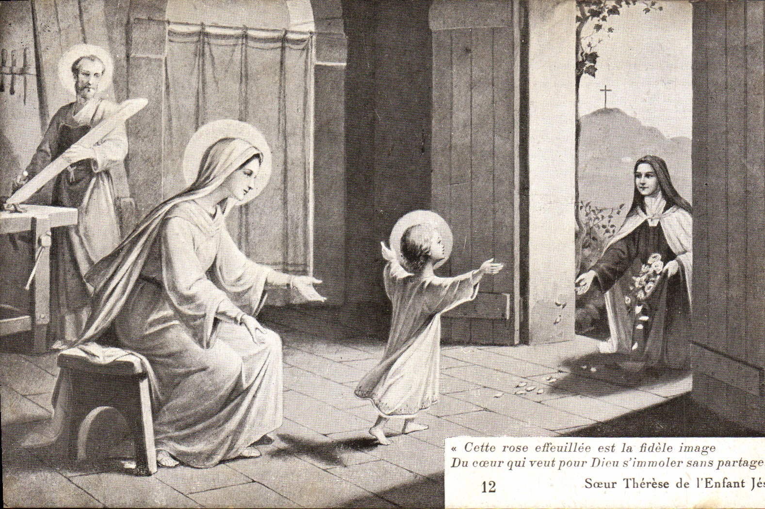 CPA Fantaisie Soeur Therese de l'Enfant Jesus 