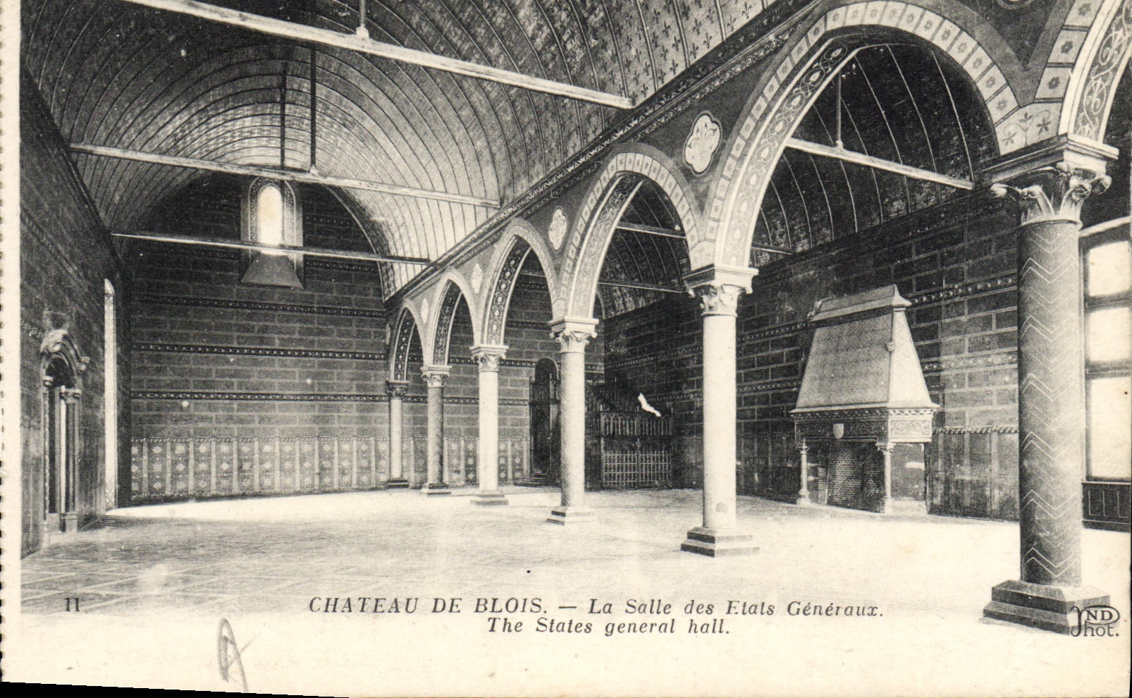 CPA Chateau de Blois La Salle Des Etats Generaux