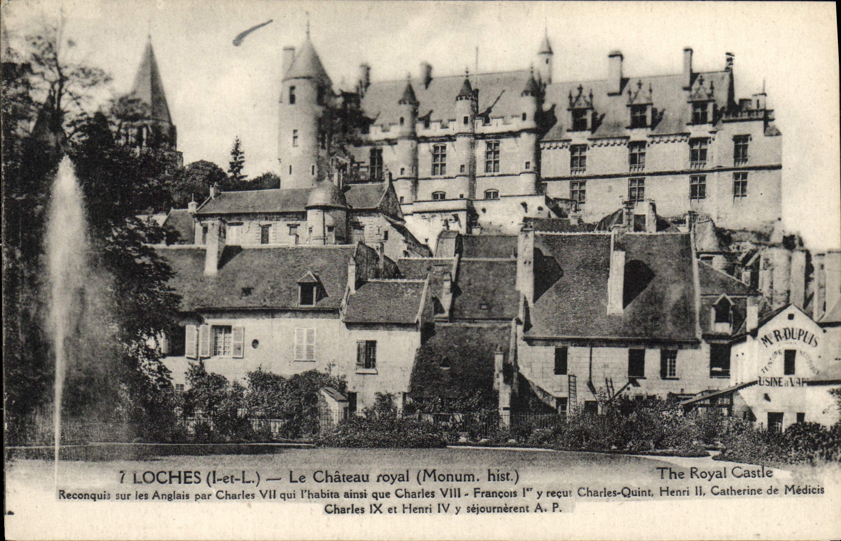 CPA Loches Le Chateau Royal
