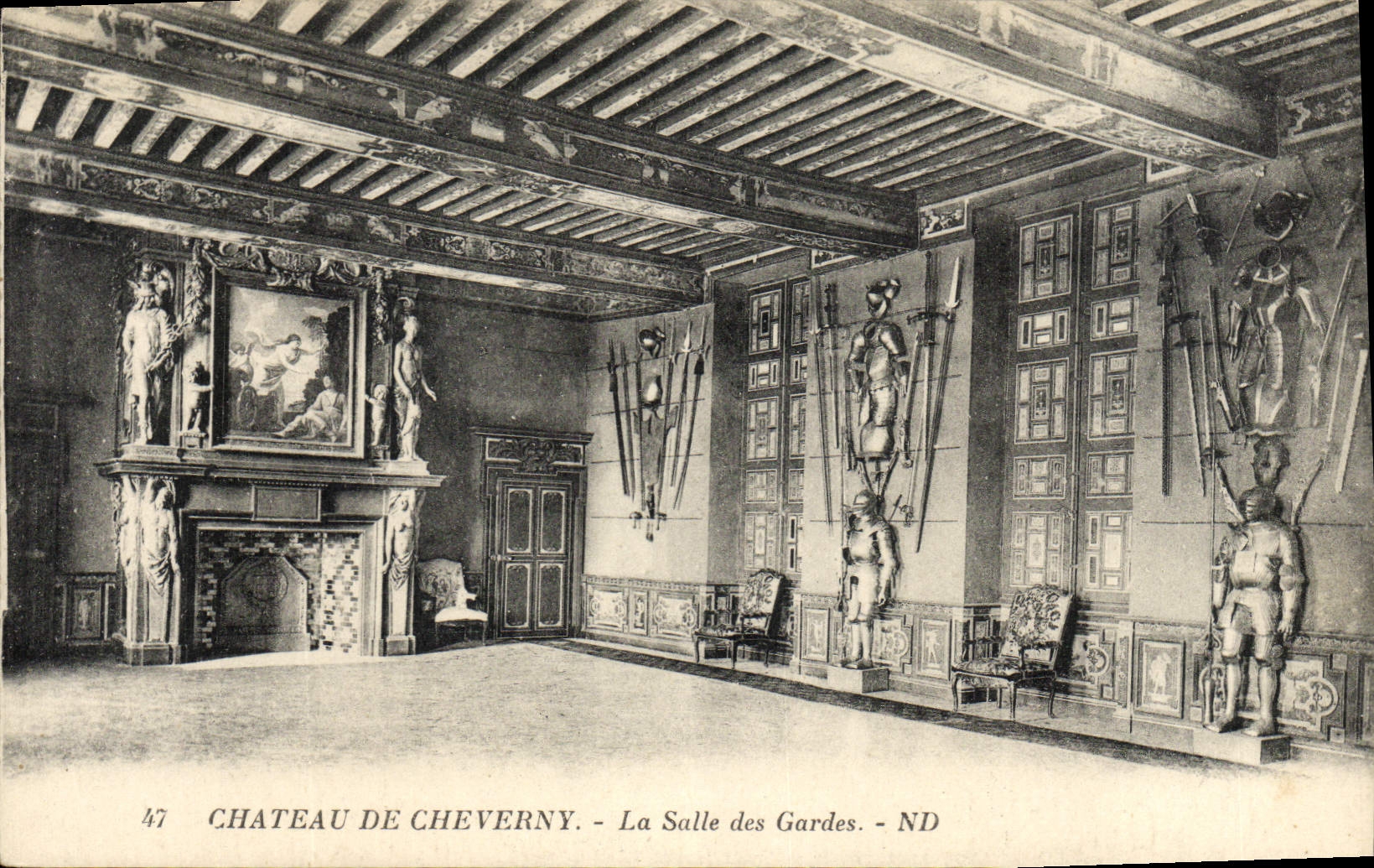 CPA Chateau De Cheverny La Salle des Gardes