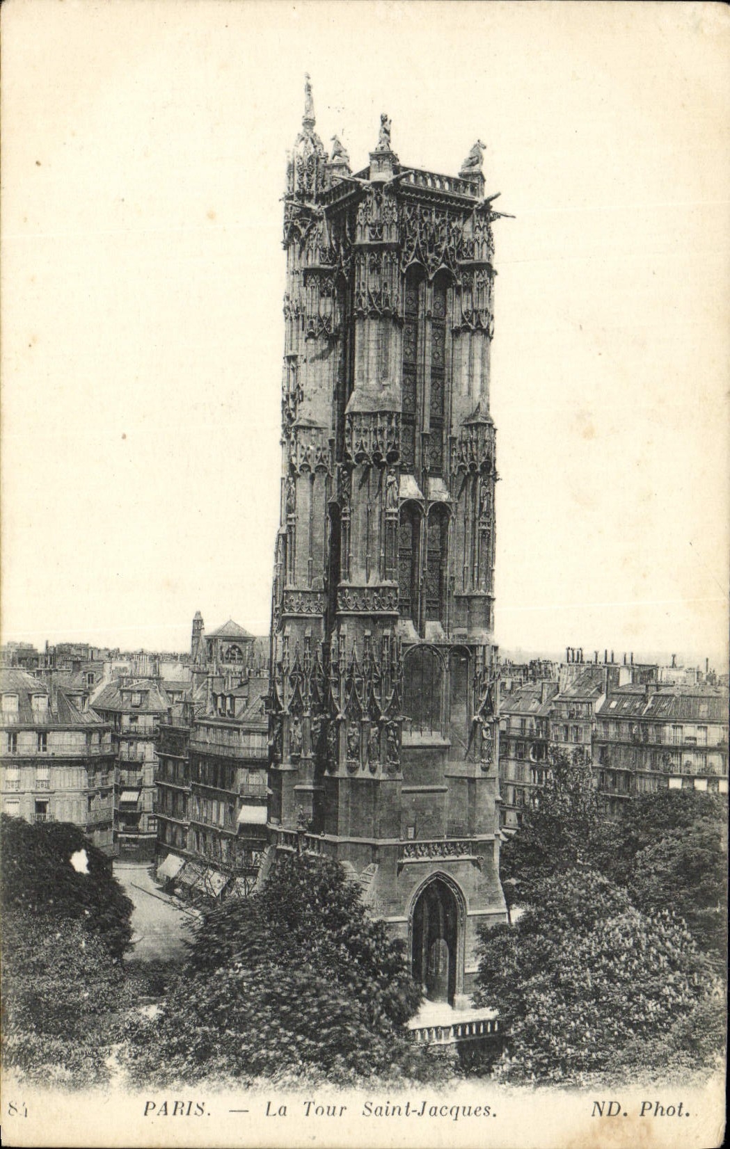 CPA Paris La Tour Saint Jacques