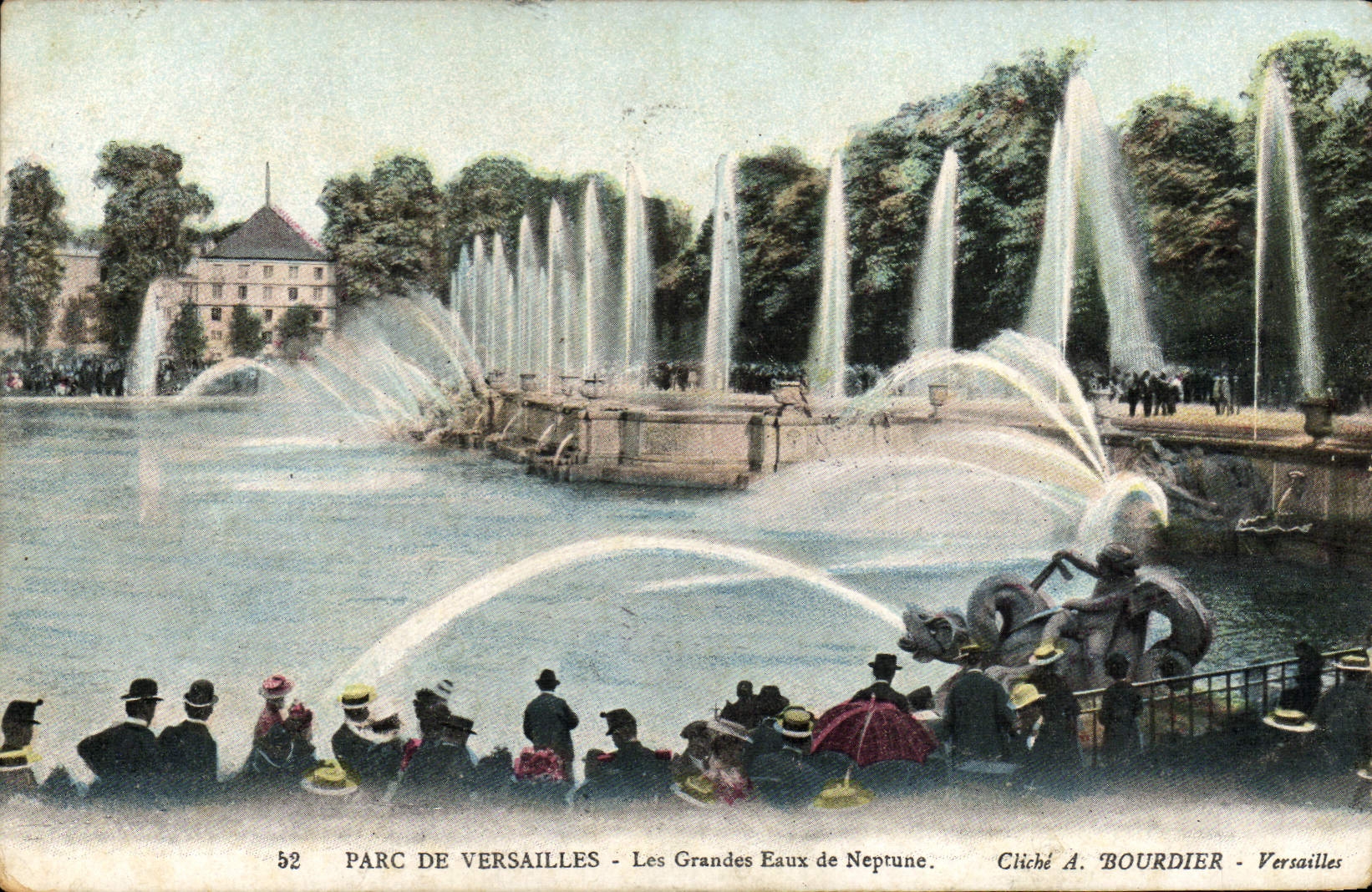 CPA Parc de Versailles Les Grandes Eaux de Neptune