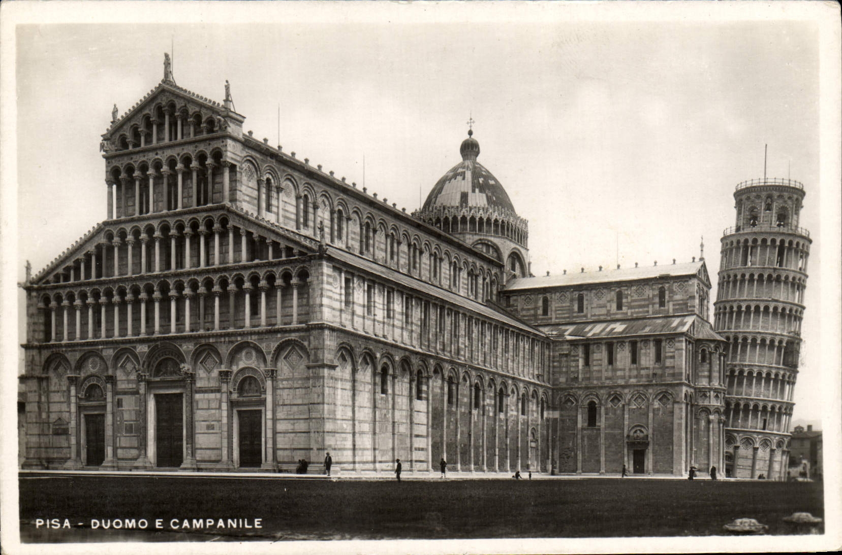 CPA Pisa Duomo E Campanile