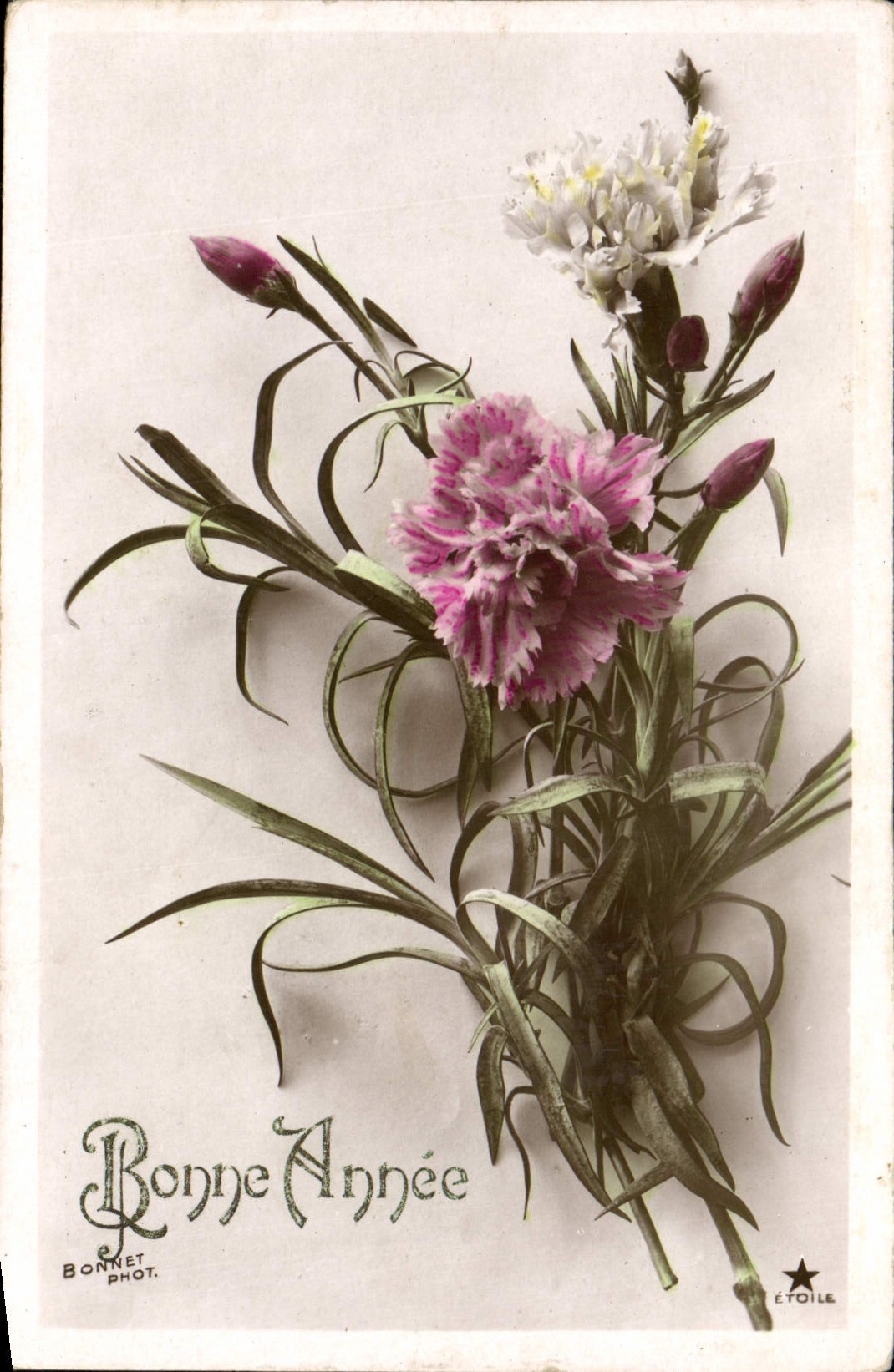 CPA Fantaisie Fleurs