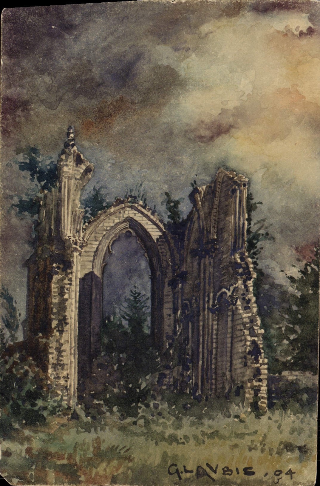 VINTAGE POSTCARD Glavbis Fantasy