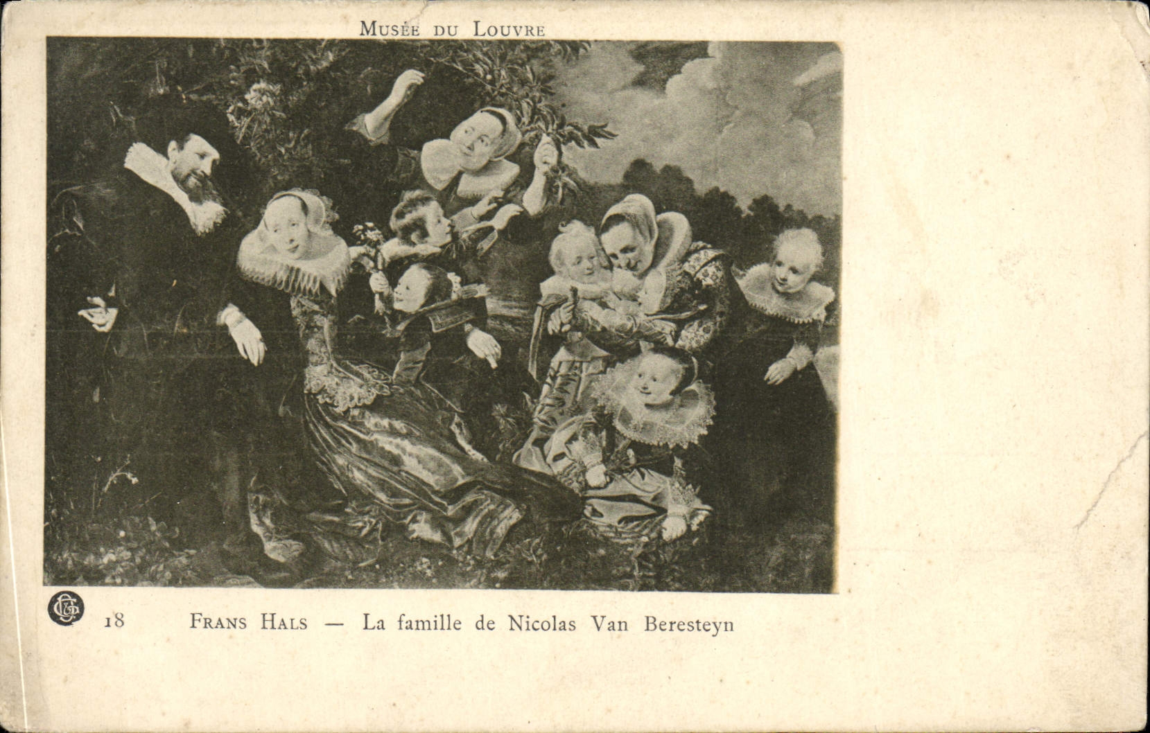 CPA Frans Hals La famille de Nicolas Van Beresteyn