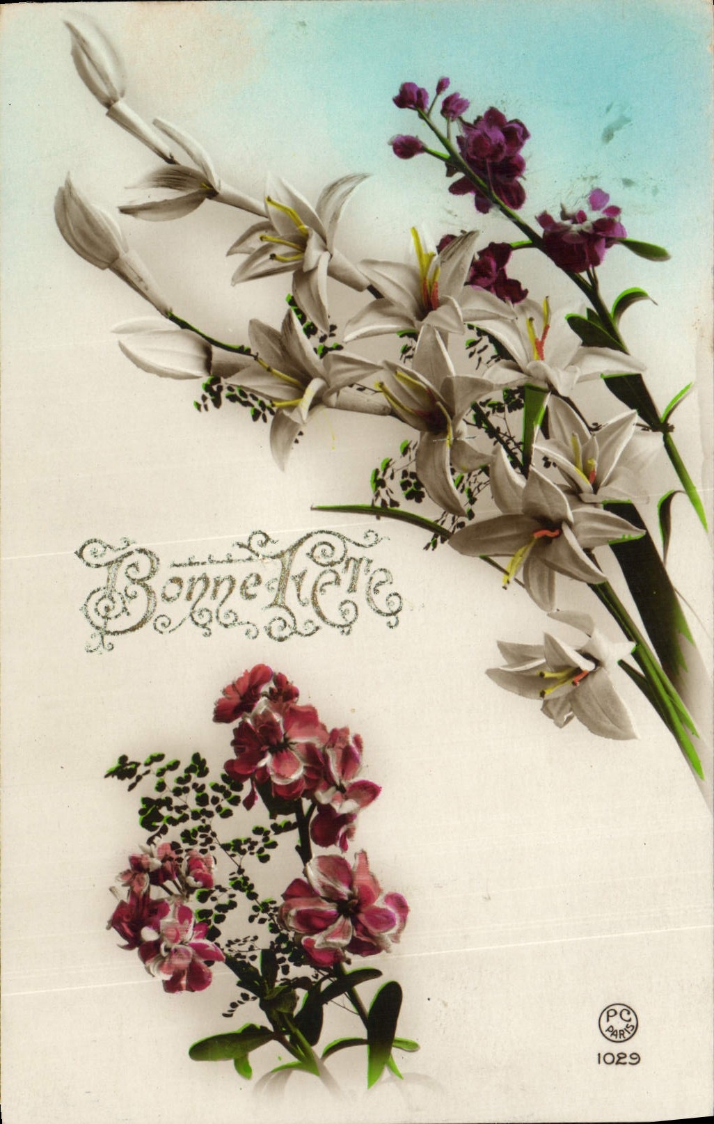 CPA Fantaisie Fleurs