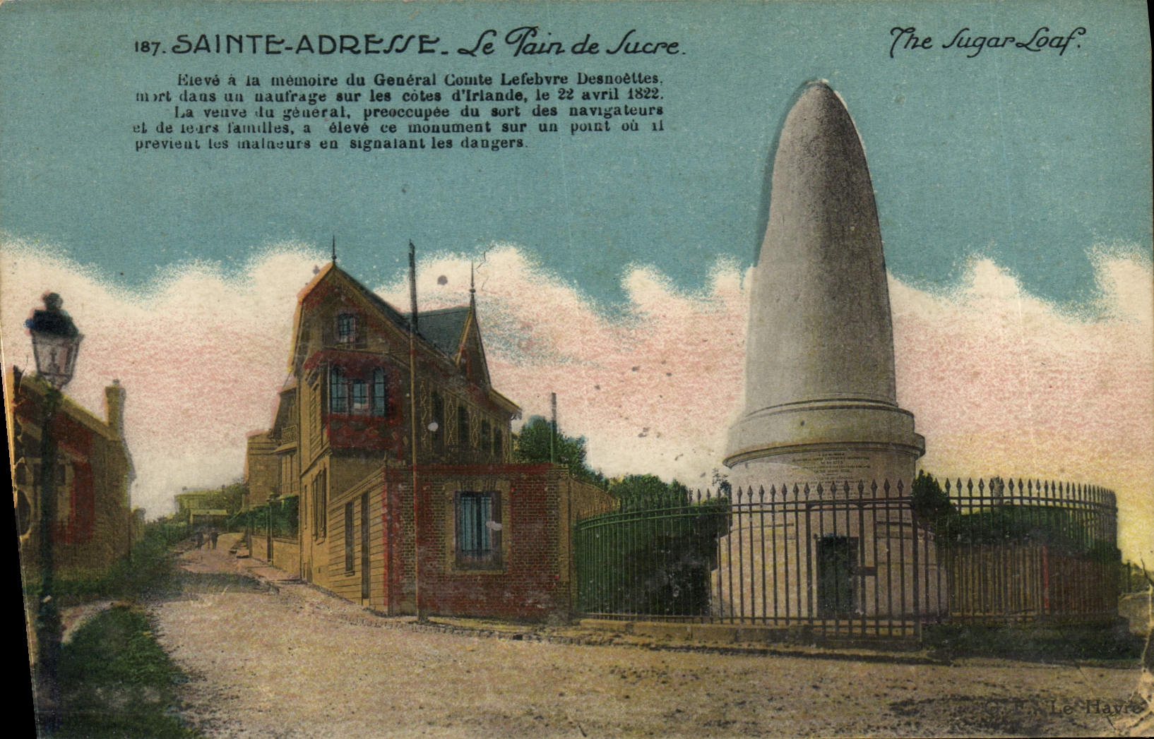 CPA Sainte Adresse Le pain de sucre