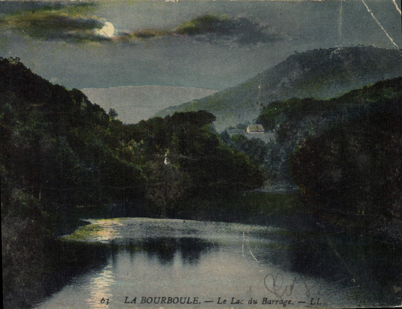 CPA La Bourboule Le Lac du Barrage