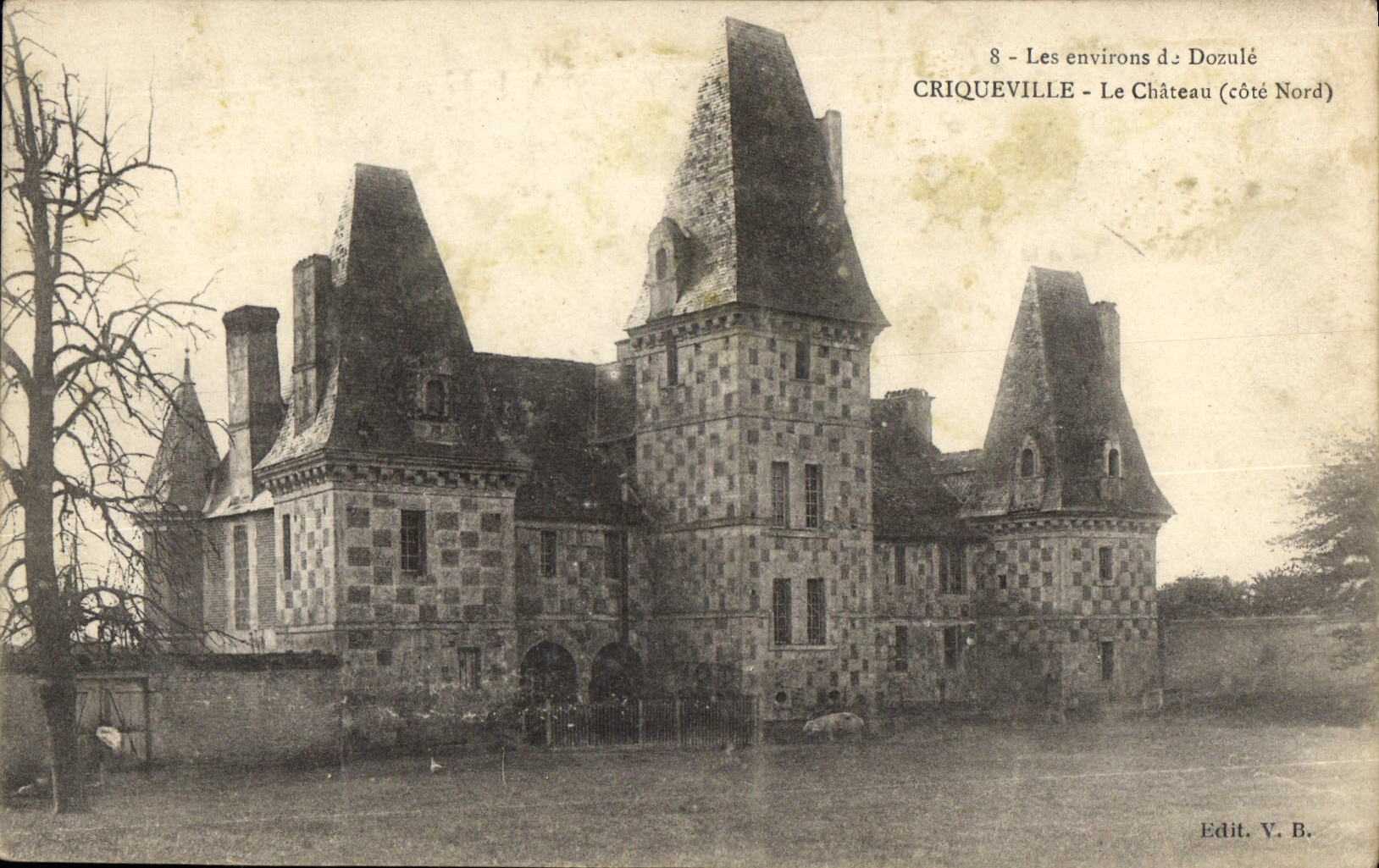 CPA Criqueville Le Chateau