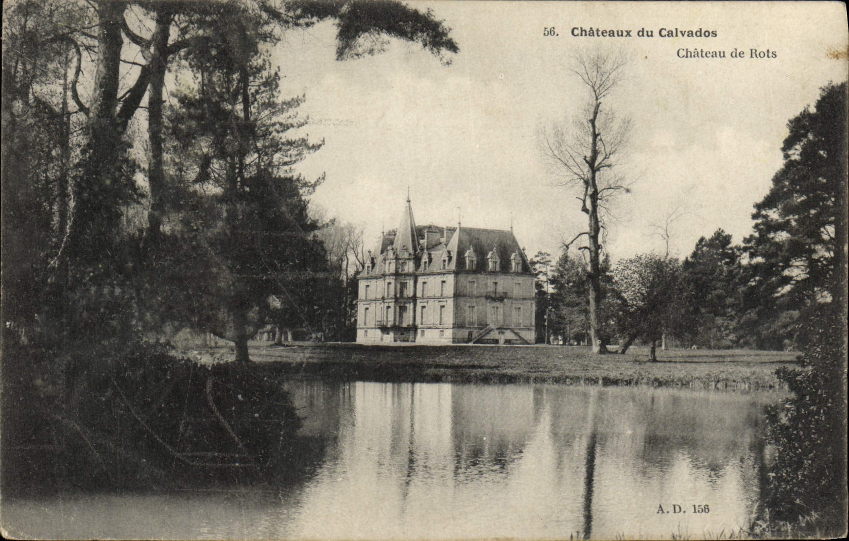 Los castillos de la POSTAL de la VENDIMIA del castillo del Apple-brandy de eructan