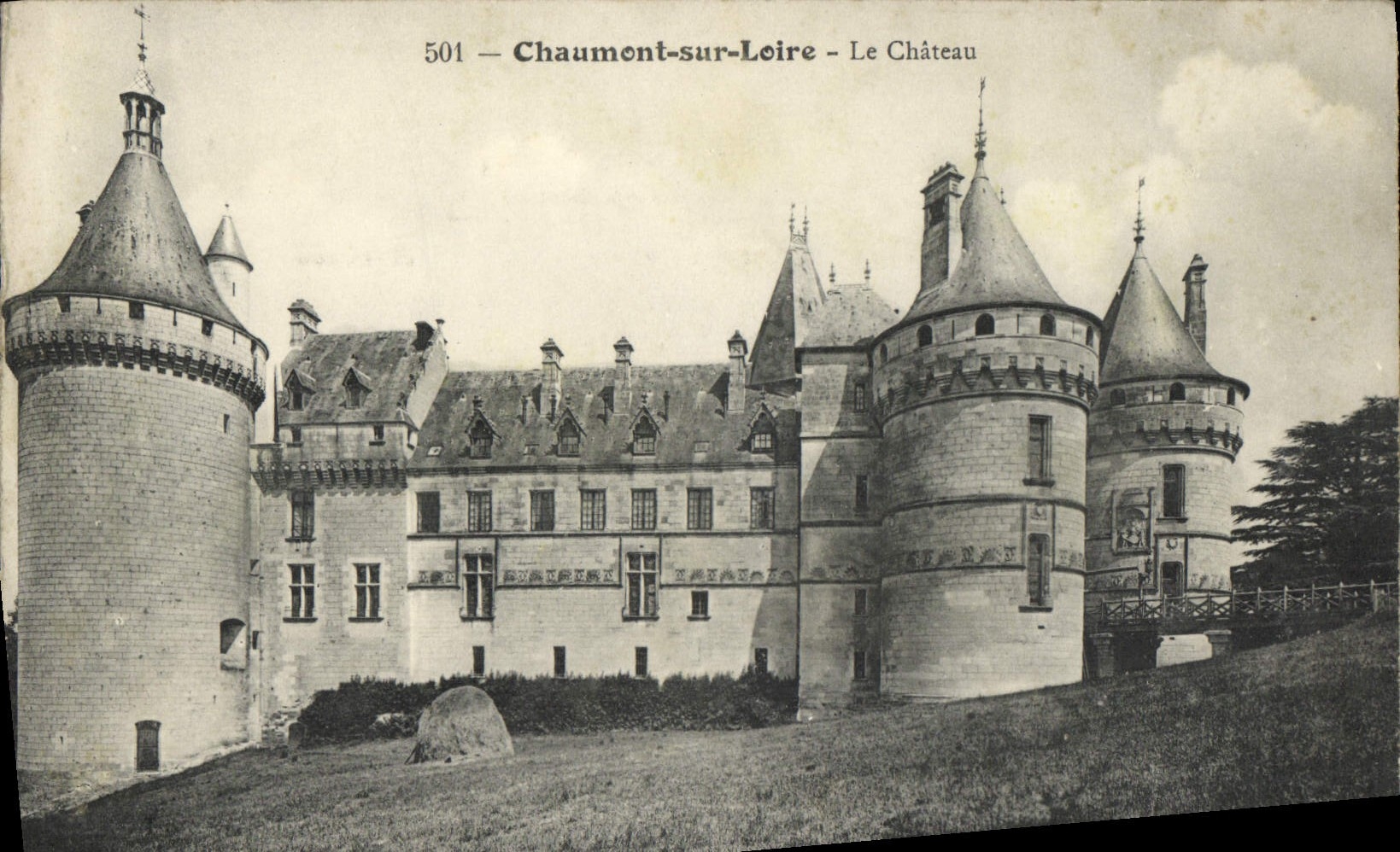 CPA Chaumont Sur Loire Le Chateau