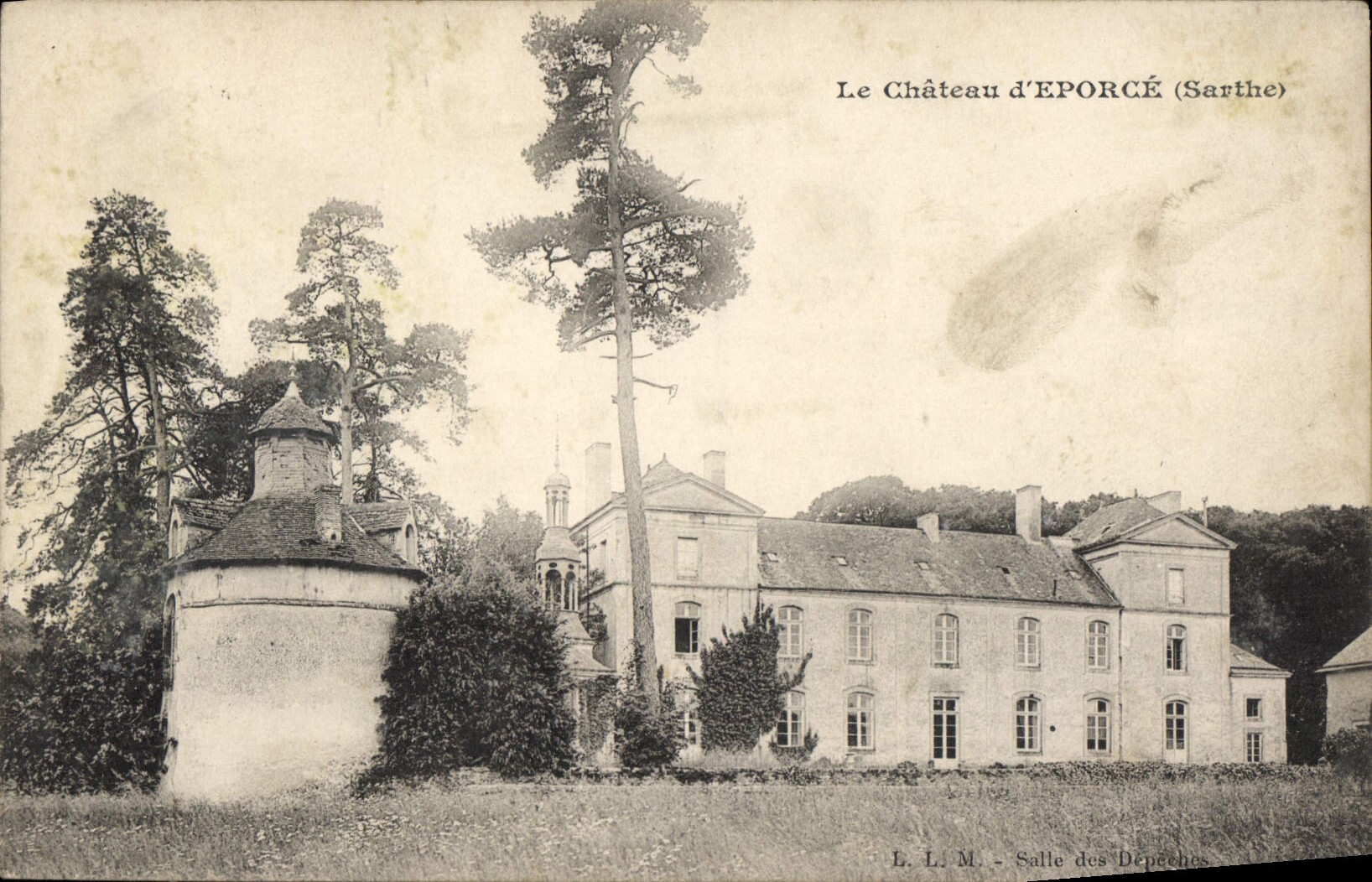 VINTAGE POSTCARD the Deporce Castle