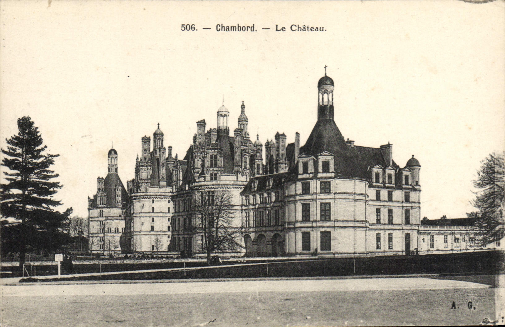 CPA Chambord Le Chateau