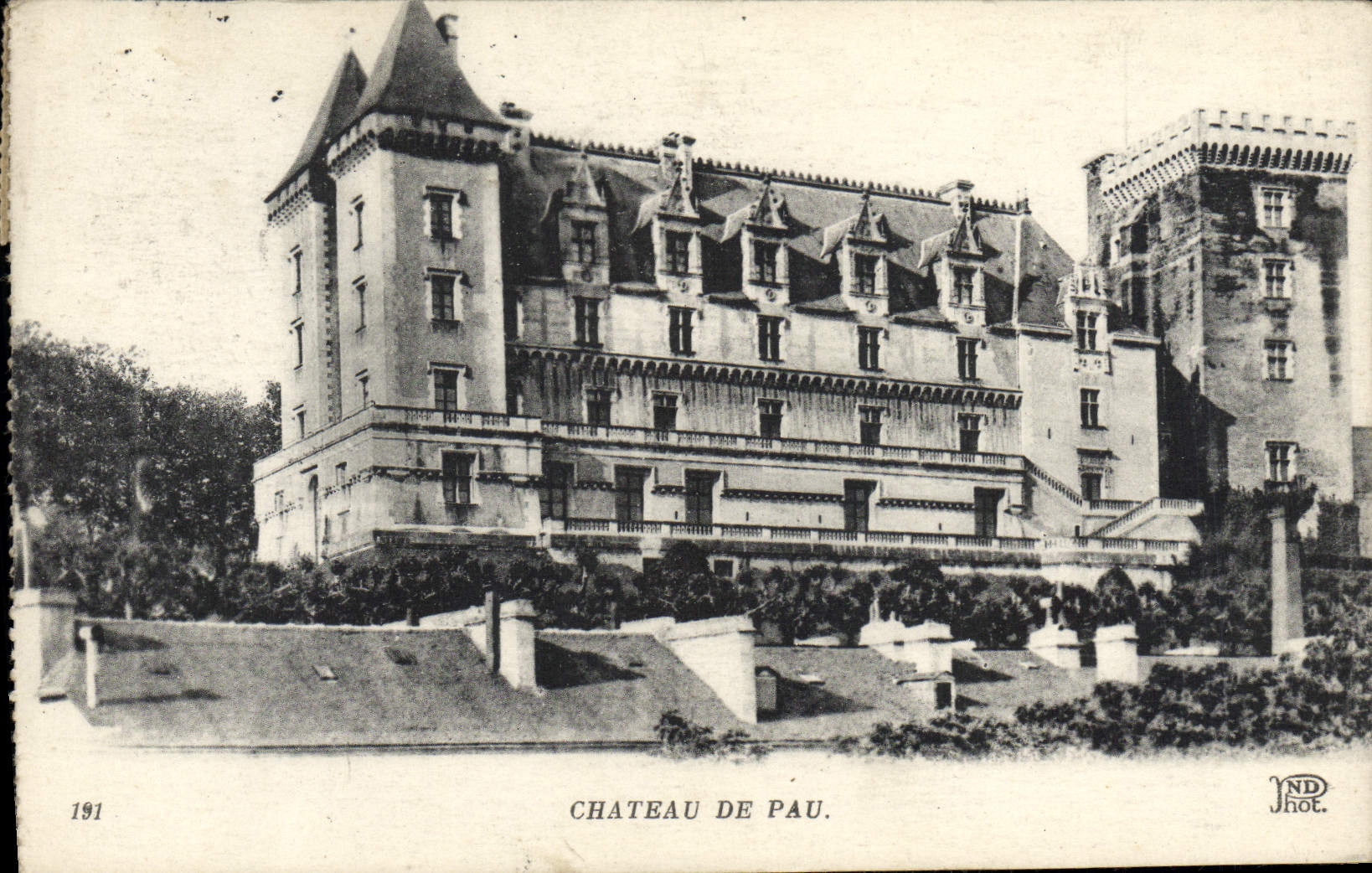 CPA Chateau De Pau