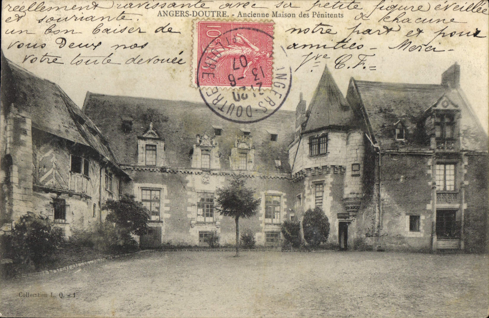 La POSTAL de la VENDIMIA encoleriza la casa vieja de Doutre del Penitent unos