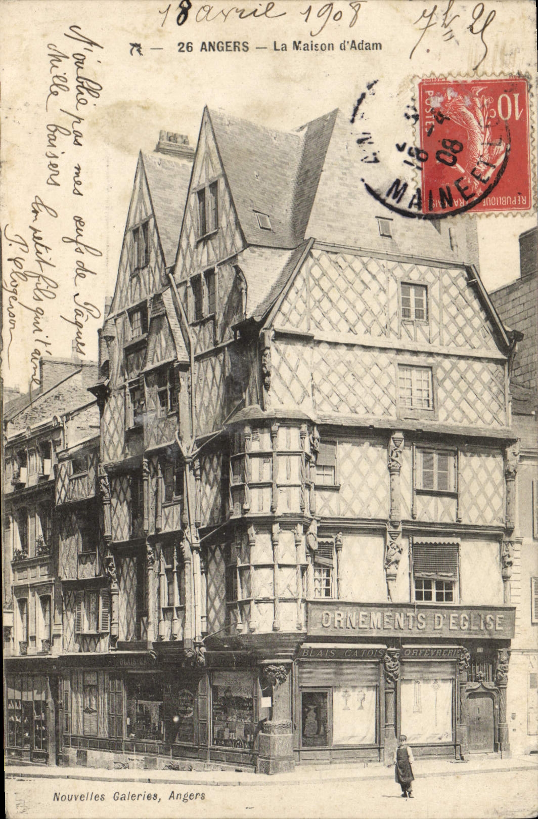 La POSTAL de la VENDIMIA encoleriza la casa de Adán