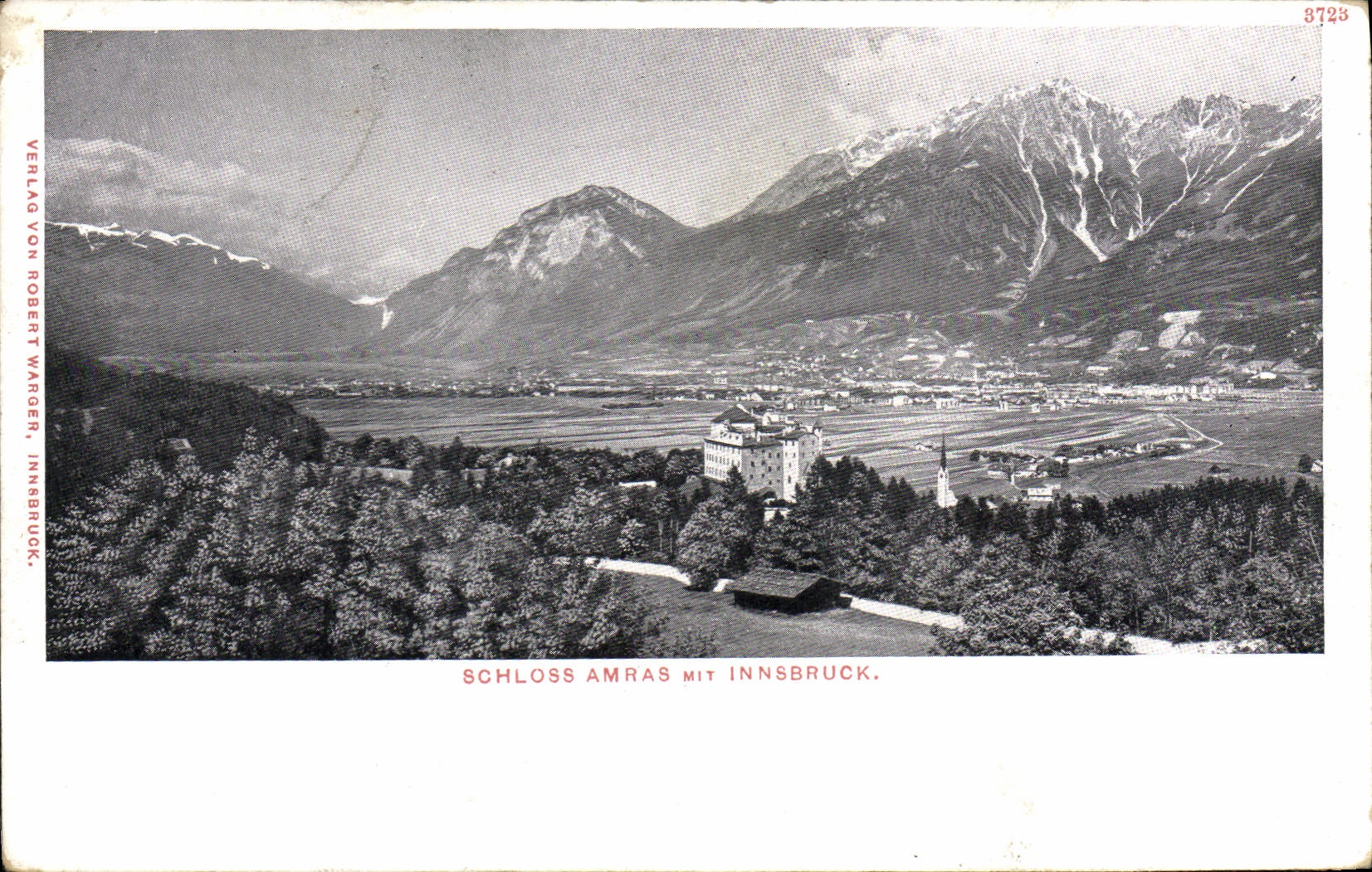 CPA Schloss Amras Mit Innsbruck
