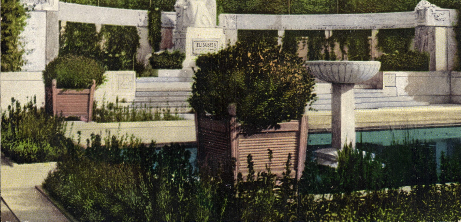 CPA Wien Kaiserin Elisabeth Denkmal