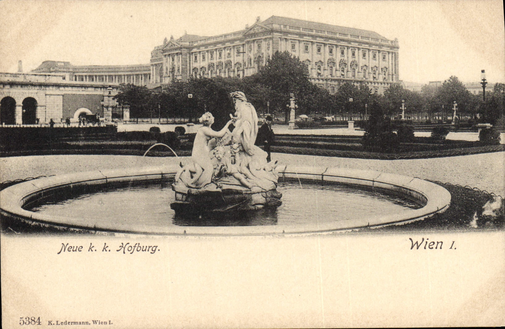 CPA Neue k k Hofburg Wien