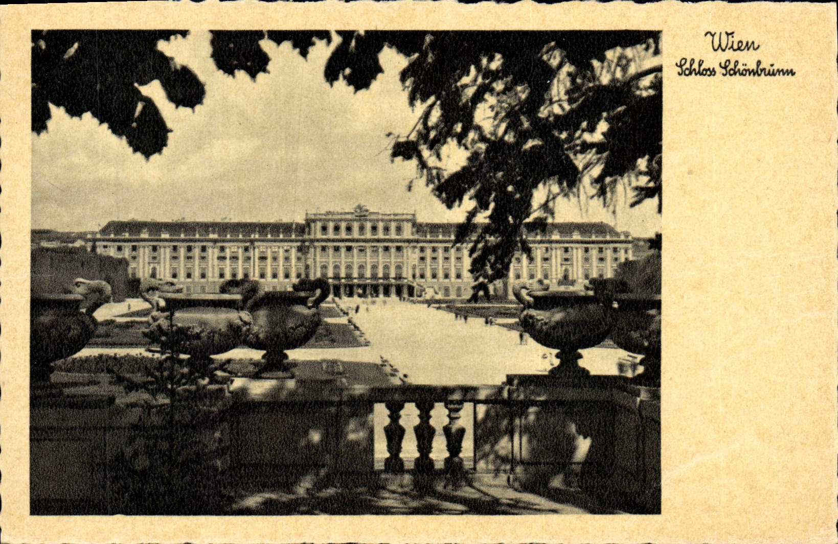 CPA Wien Schonbrunn Gloriette