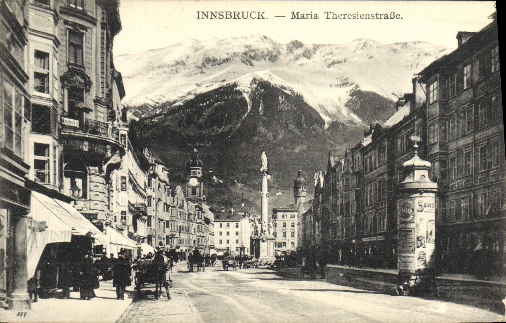 CPA Innsbruck Maria Theresienstrasse