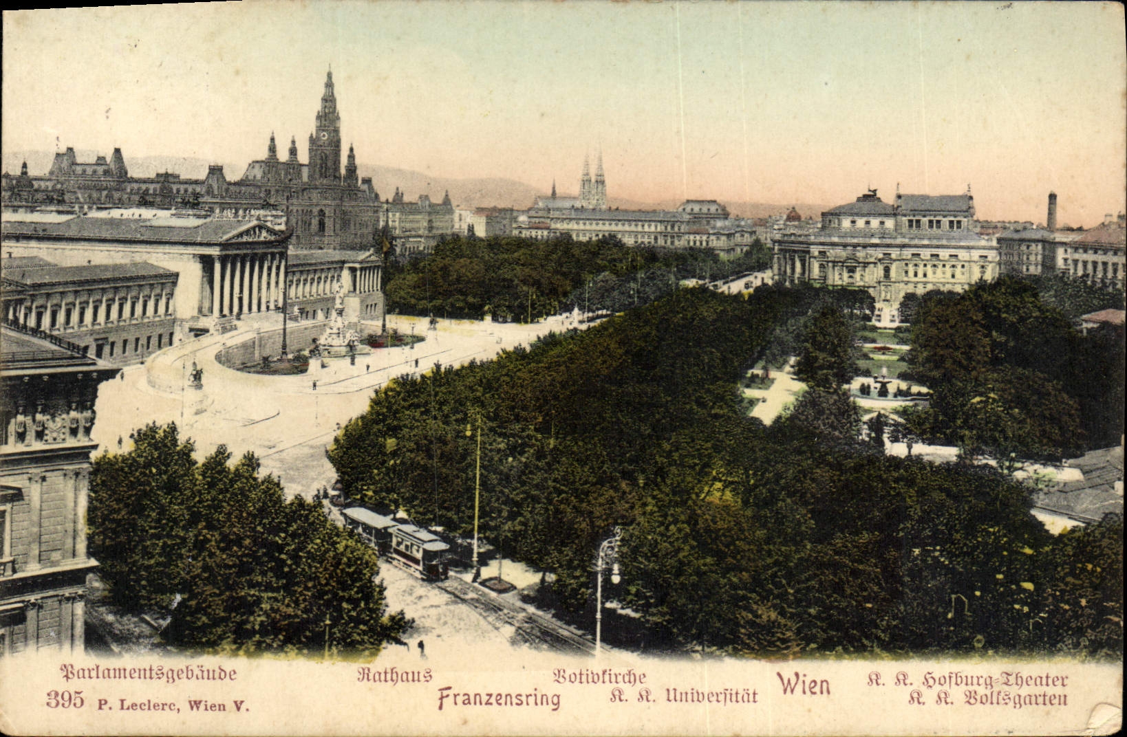 CPA Franzensring Wien