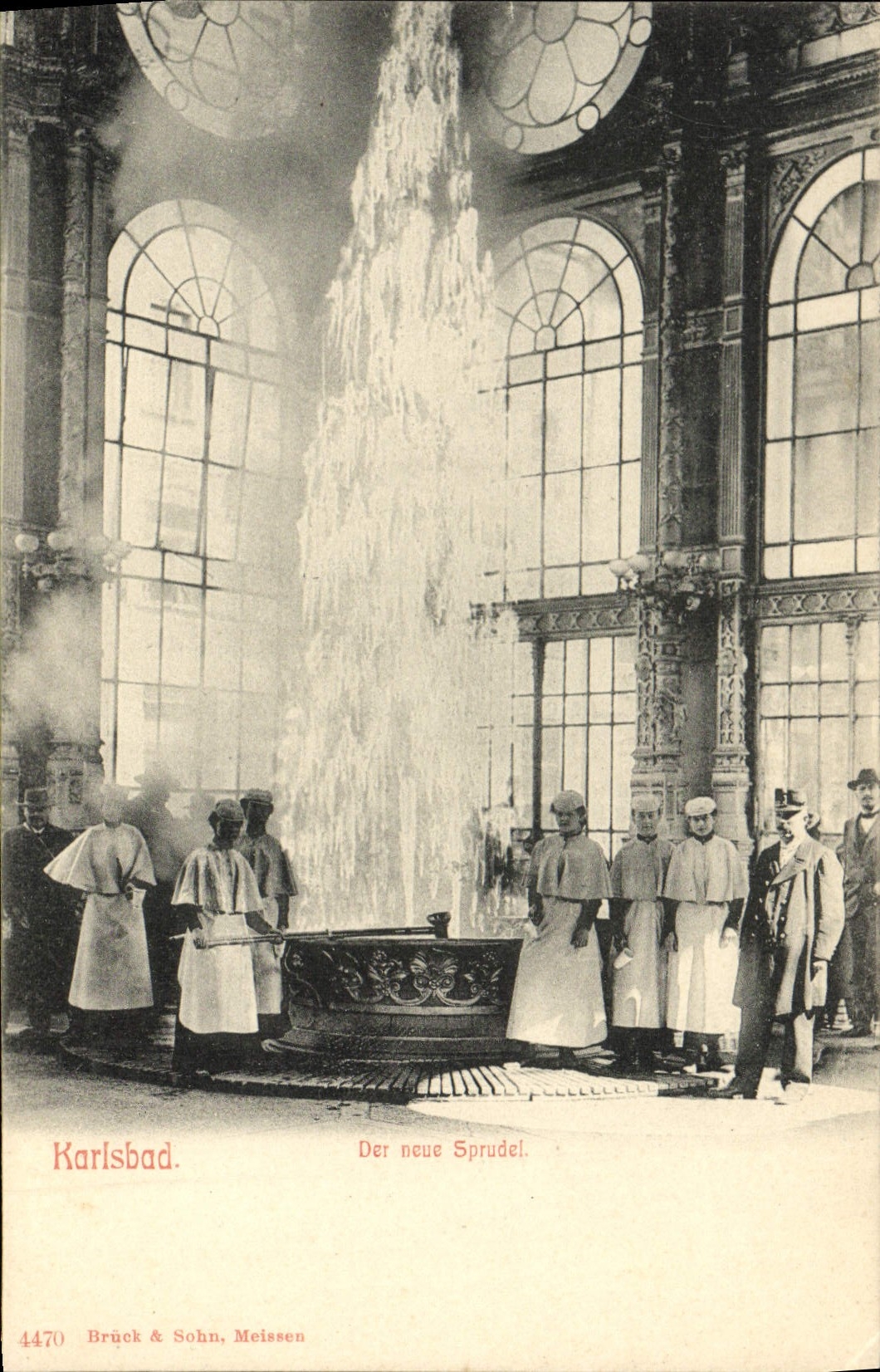 CPA Karlsbad Der Neue Sprudel