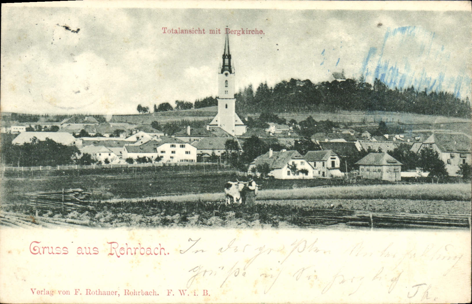 CPA Gruss Aus Rohrbach