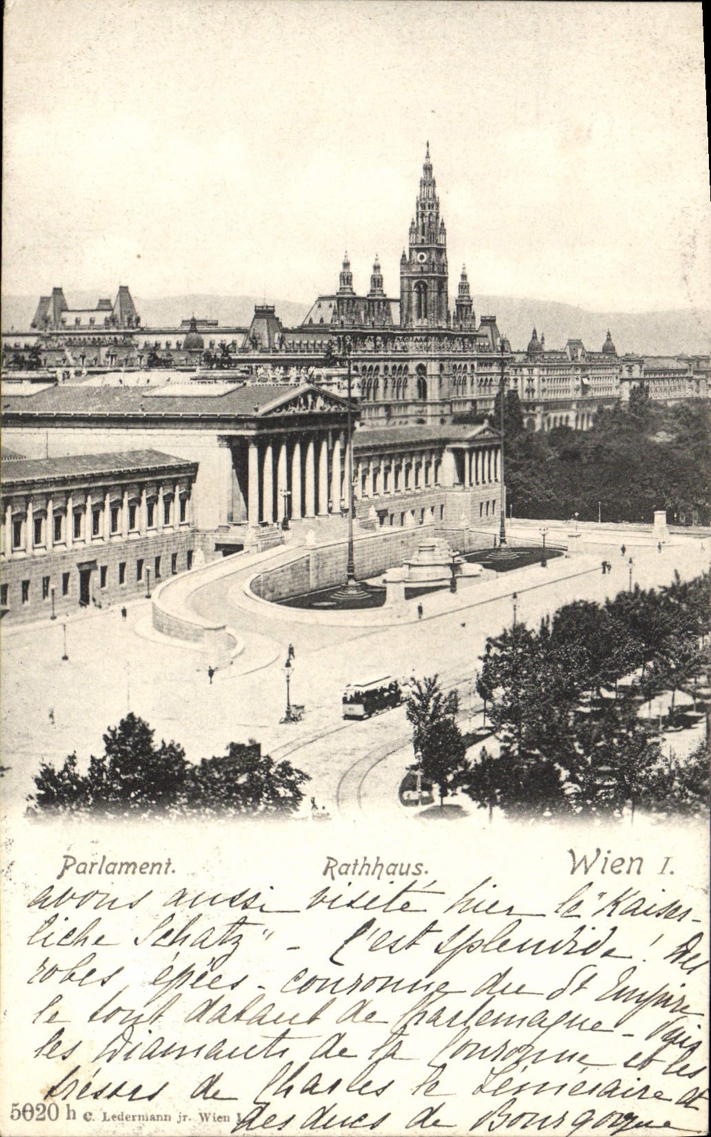 CPA Parlament Rathhaus Wien