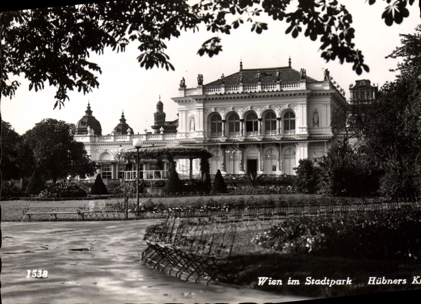 CPA Wien In Stadtpark Hubners Kursalon 