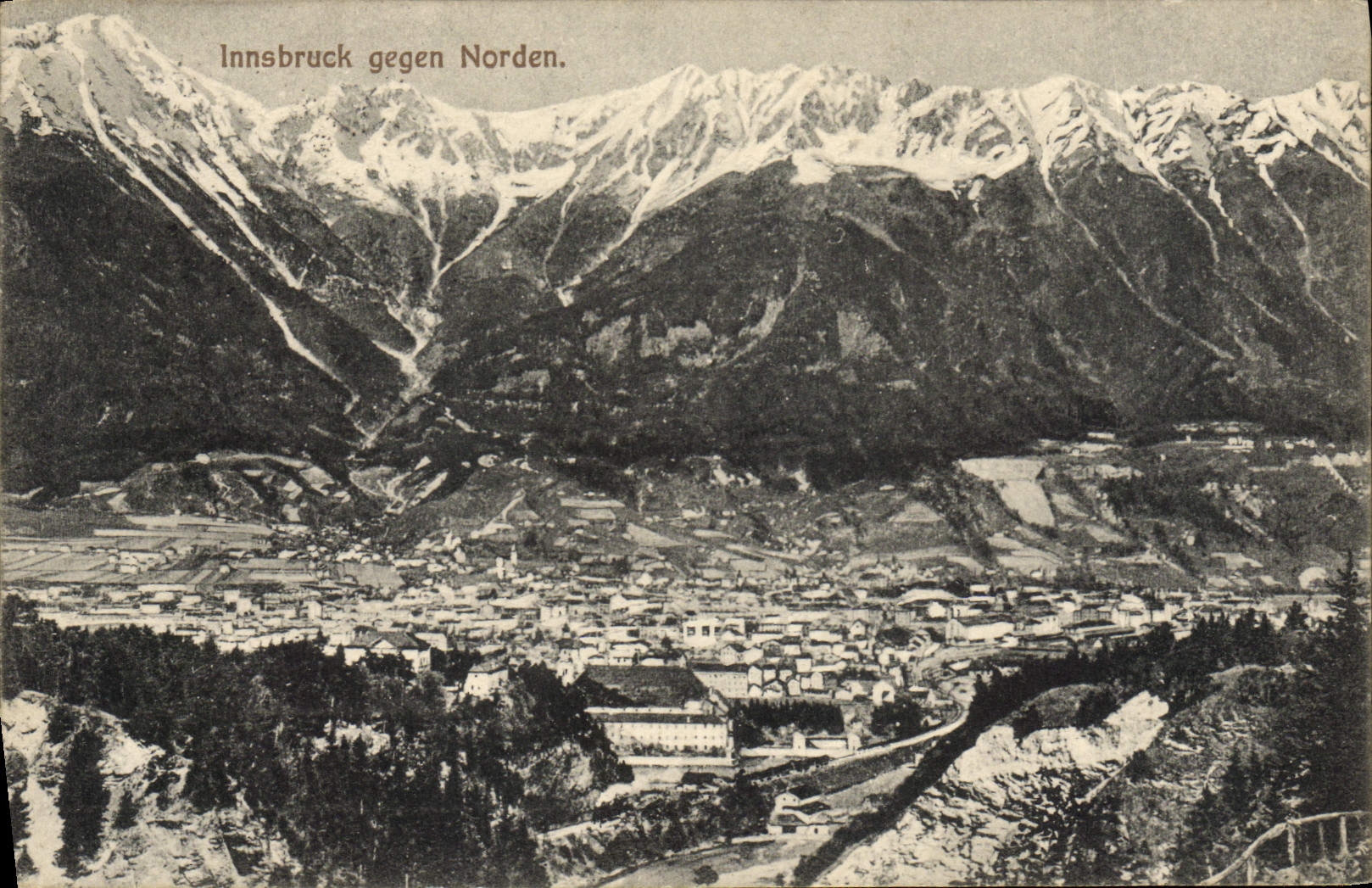 CPA Innsbruck Gegen Norden