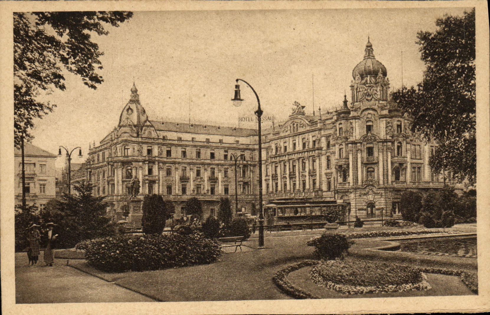 CPA Wiesbaden Blick auf Den Nassauer Hof