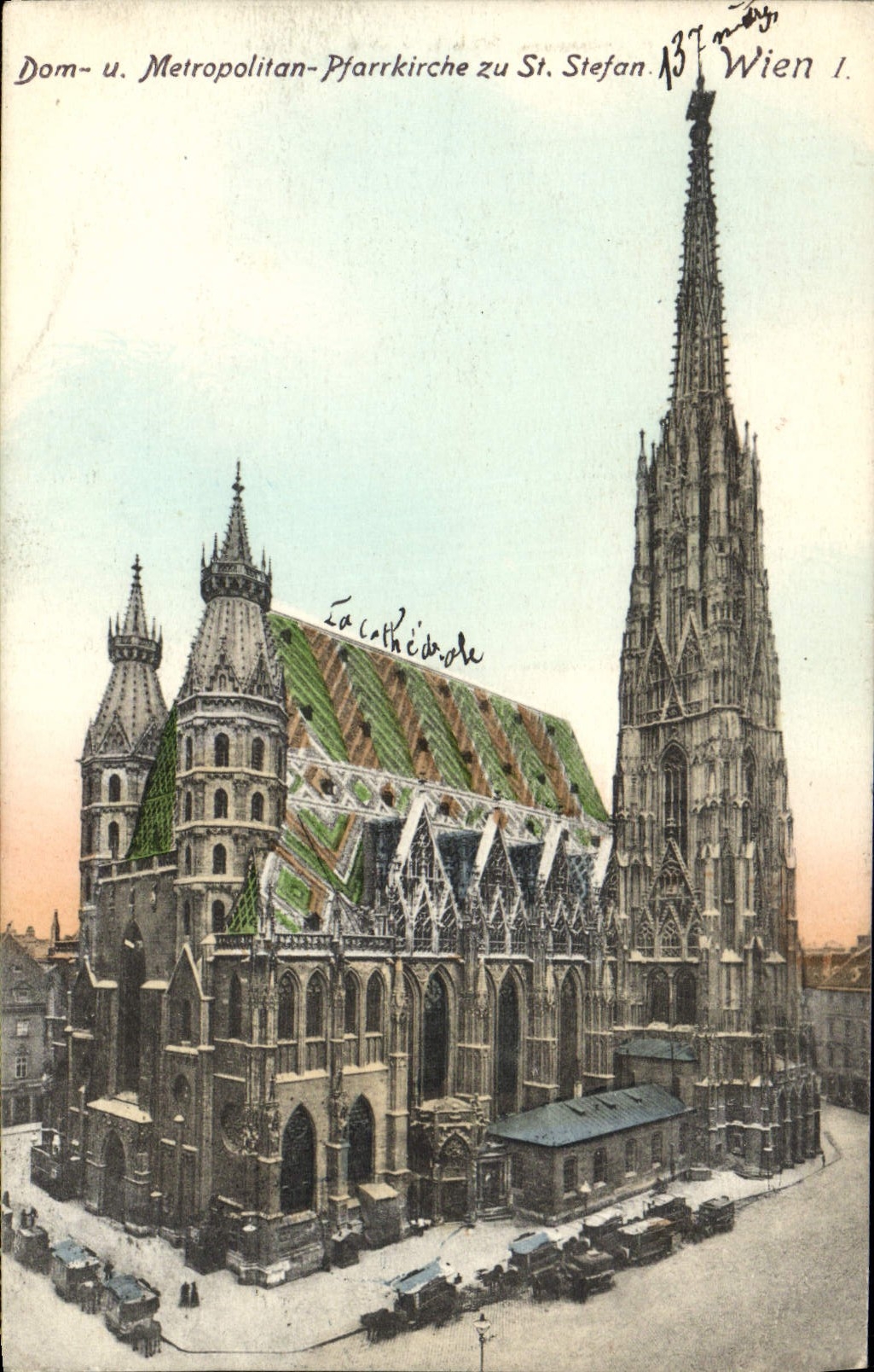 CPA Metropolitan Pfarrkirche Zu St Stefan Wien