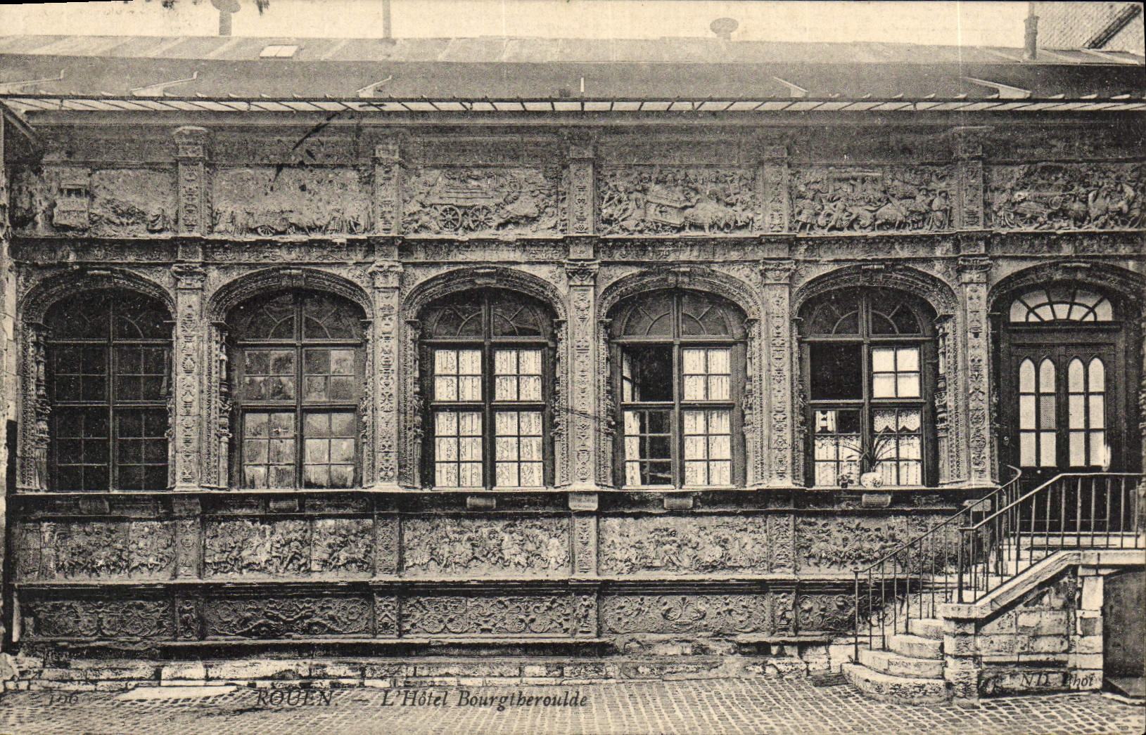 CPA Rouen L'Hotel Bourgtheroulde