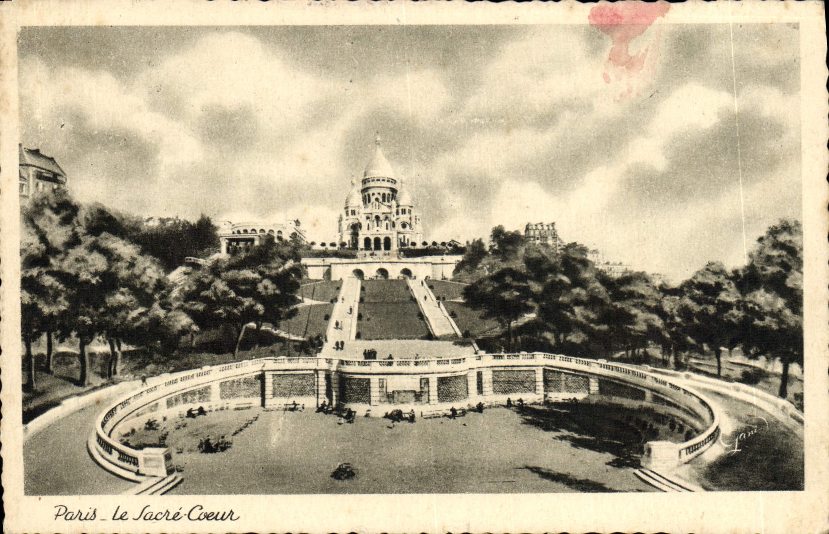 CPA Paris Le Sacre Coeur