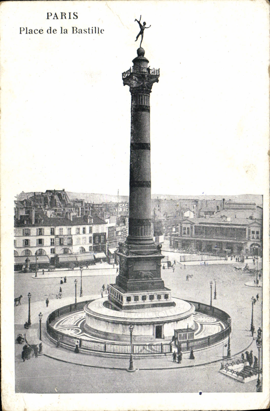 CPA Paris Place De La Bastille