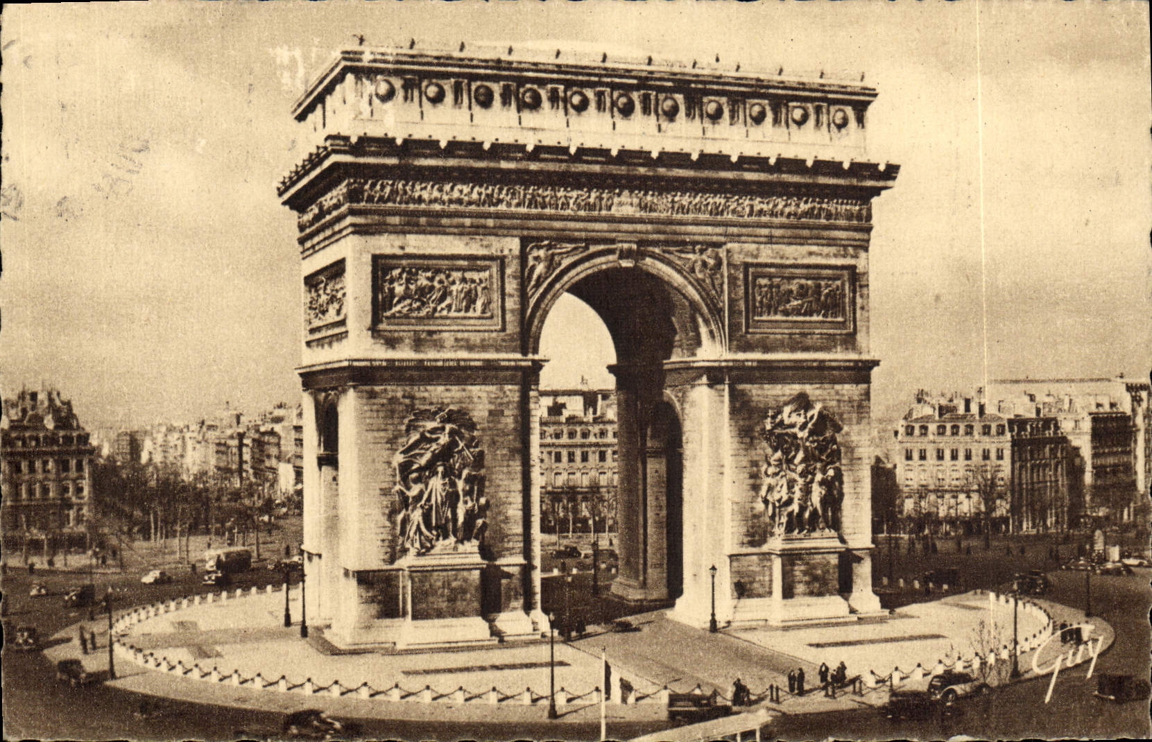 CPA Paris Et Ses Merveilles Arc de Triomphe de l'Etoile