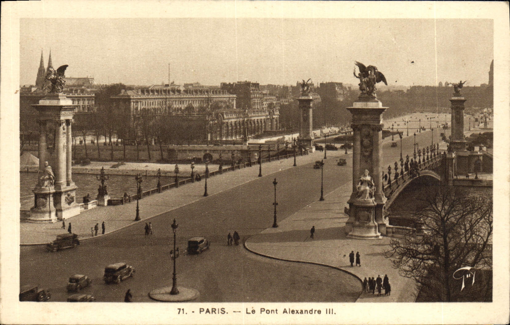 CPA Paris Le Pont Alexandre III