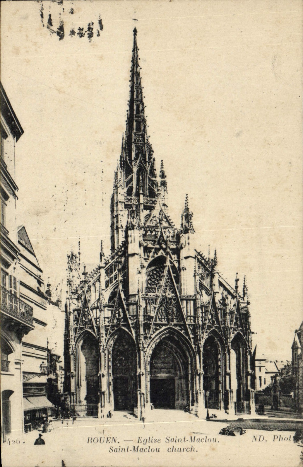 CPA Rouen Eglise Saint Maclou