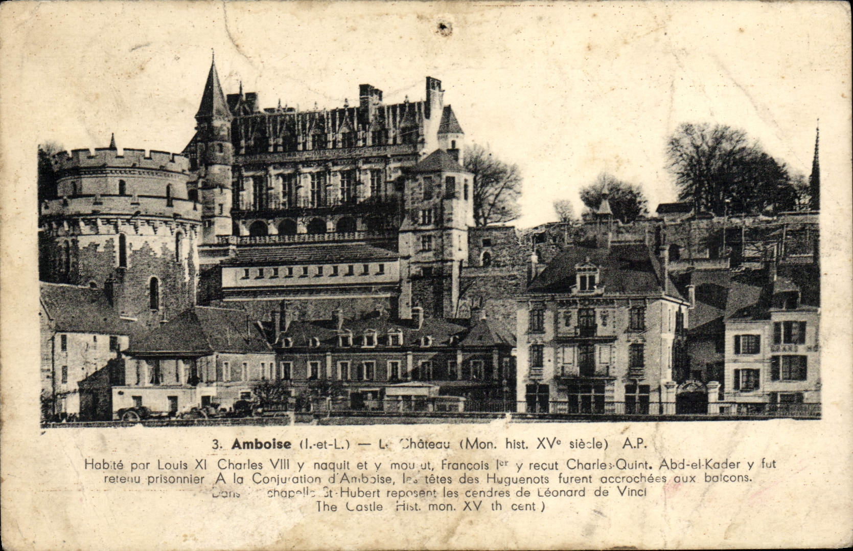 CPA Amboise Le Chateau 