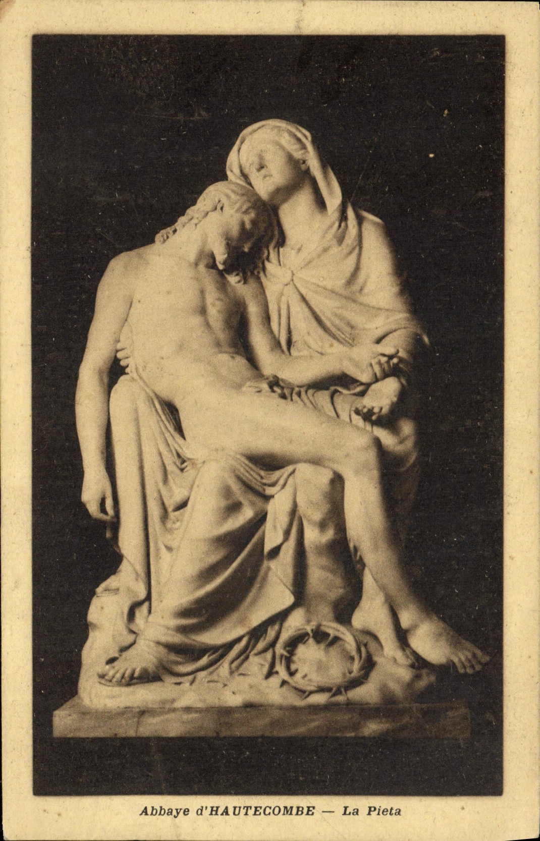 CPA Abbaye d'Hautecombe La Pieta