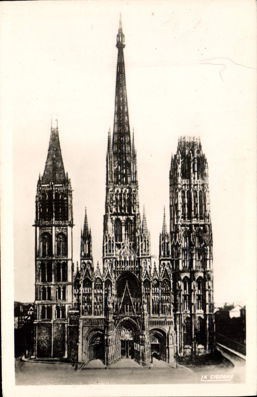 CPA Rouen La cathedrale