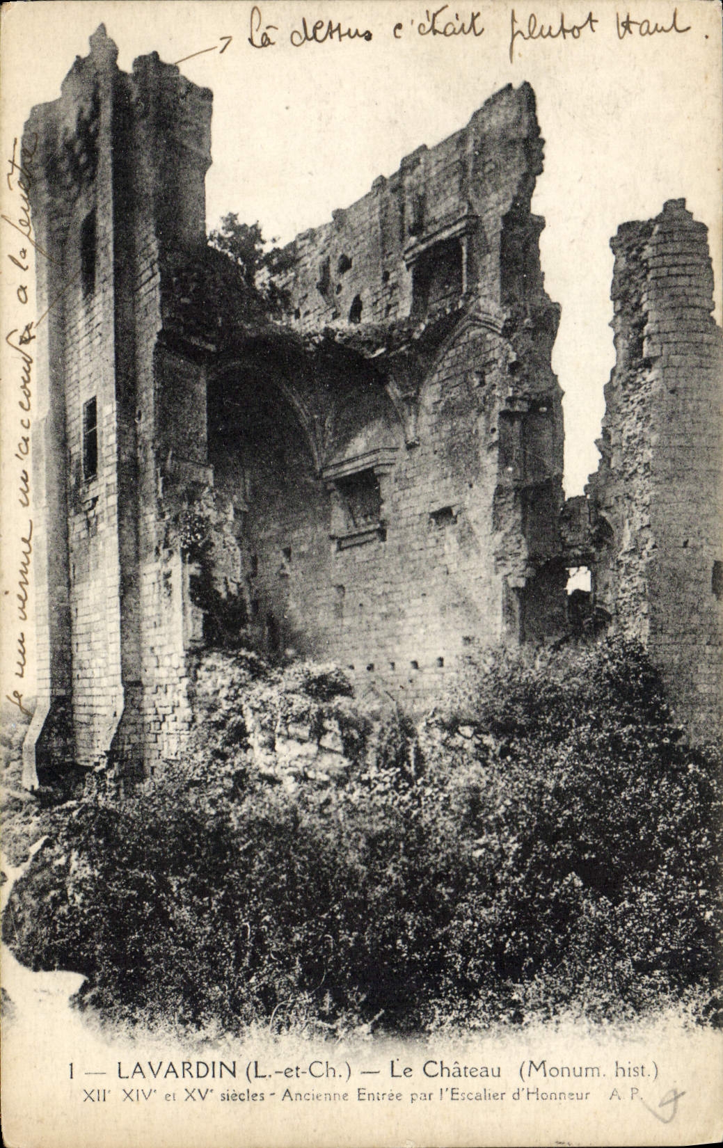 CPA Lavardin Le Chateau