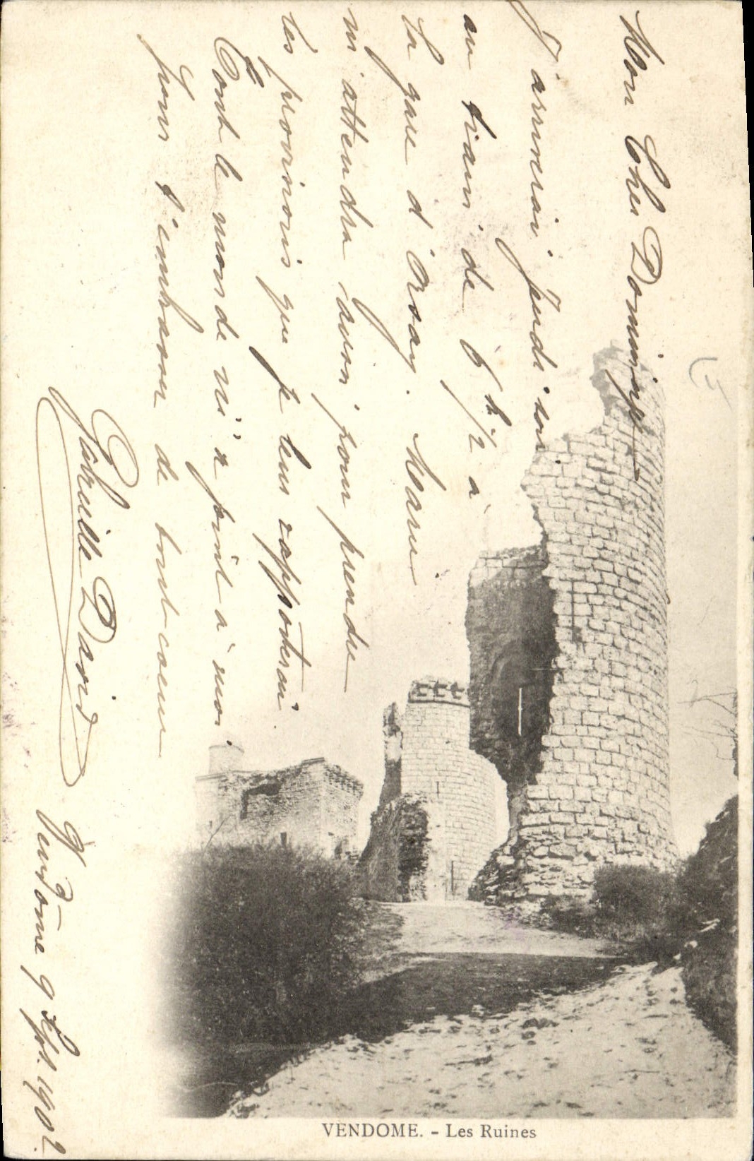 CPA Vendome Les Ruines