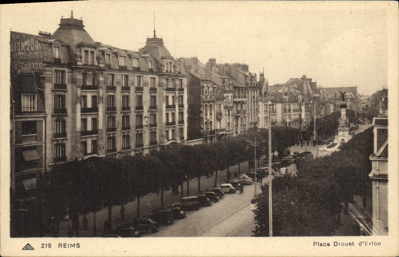 CPA Reims Place Drouet d'Erlon 